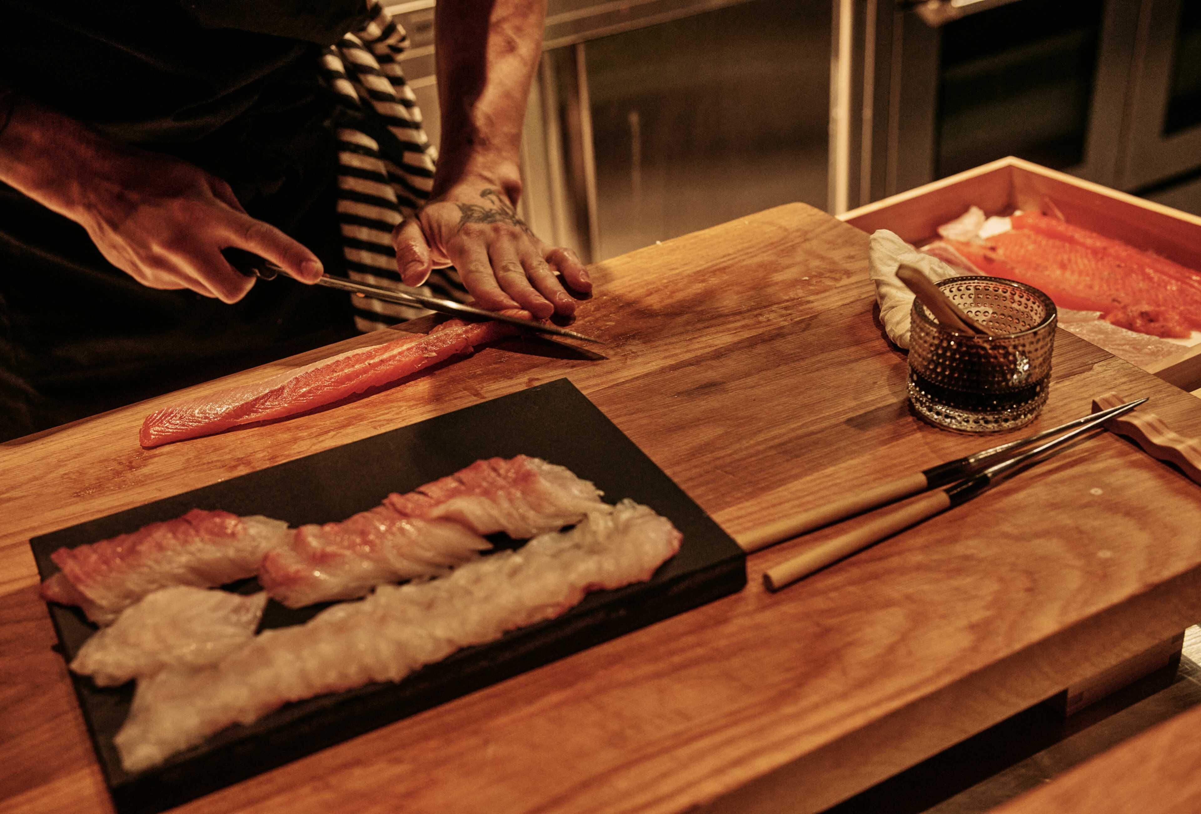 Sashimi assorment